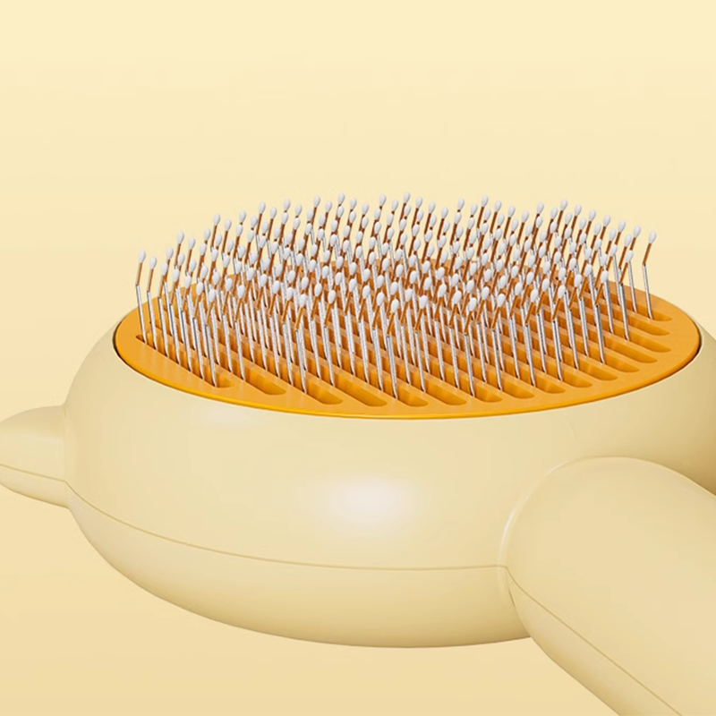 Cat Brush, Efficient and Detachable Hair Cleaner Brush With Release Button