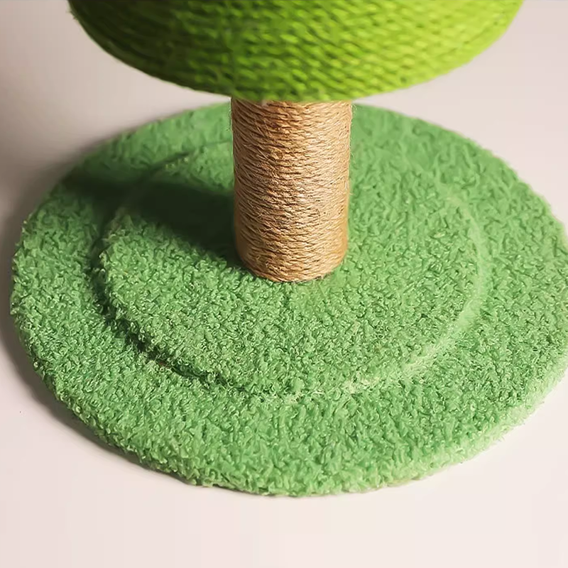 Christmas Tree Cat Tree Natural Sisal with Hemp Rope Covered Cat Post Wear
