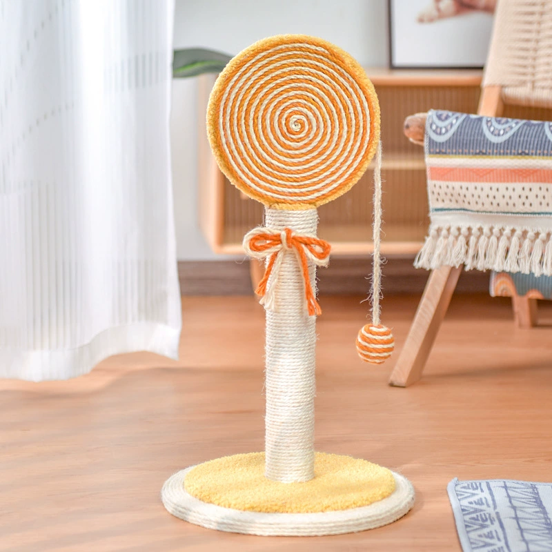 Lollipop Shaped Cat Tree, Cat Scratching Post, Cat Climbing Frame Sisal Claw Grinding