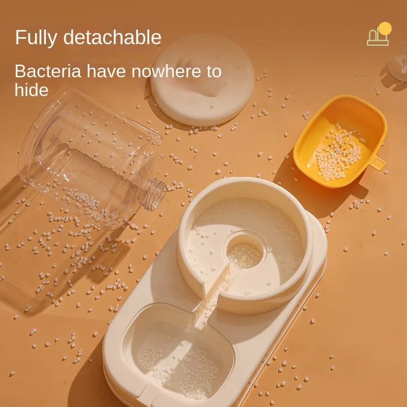 Automatic Cat Water Dispenser - Large Capacity Dog Water Dispenser, Cat Food Container