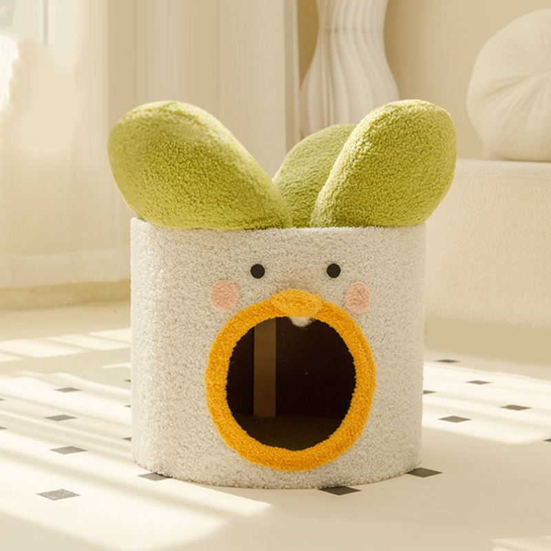 Sisal Scratcher Cat Bed with Ball Multifunctional