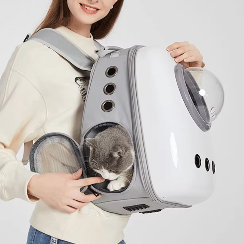 Space Cat Carrier Capsule Pet Travel Bag Cat Backpack - DeeplPet