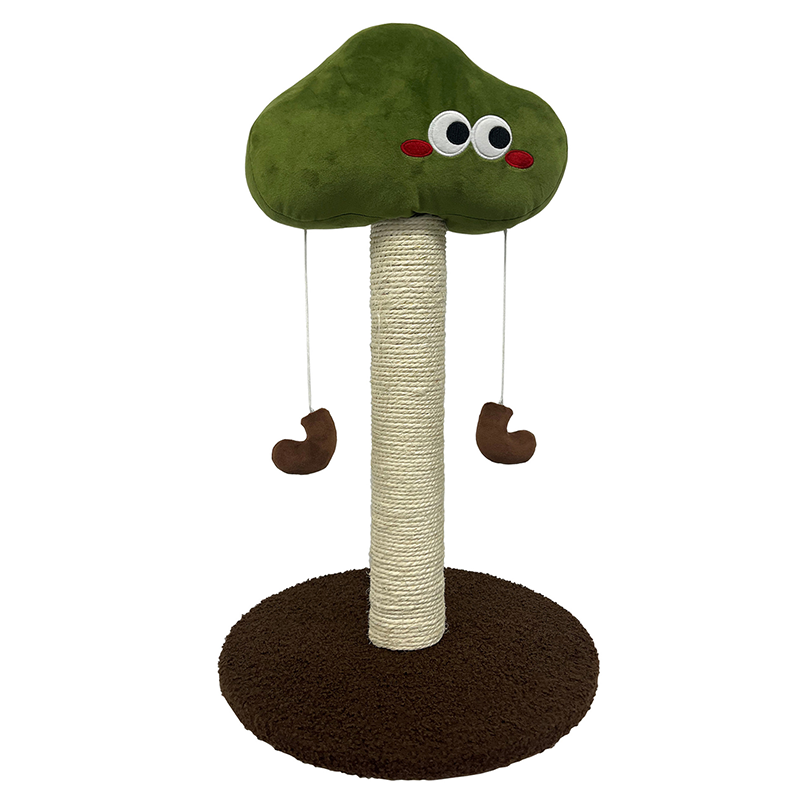 Broccoli Cat Tree Cat Scratching Durable Sisal - DeeplPet