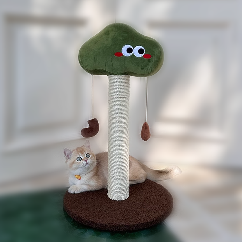 Broccoli Cat Tree Cat Scratching Durable Sisal