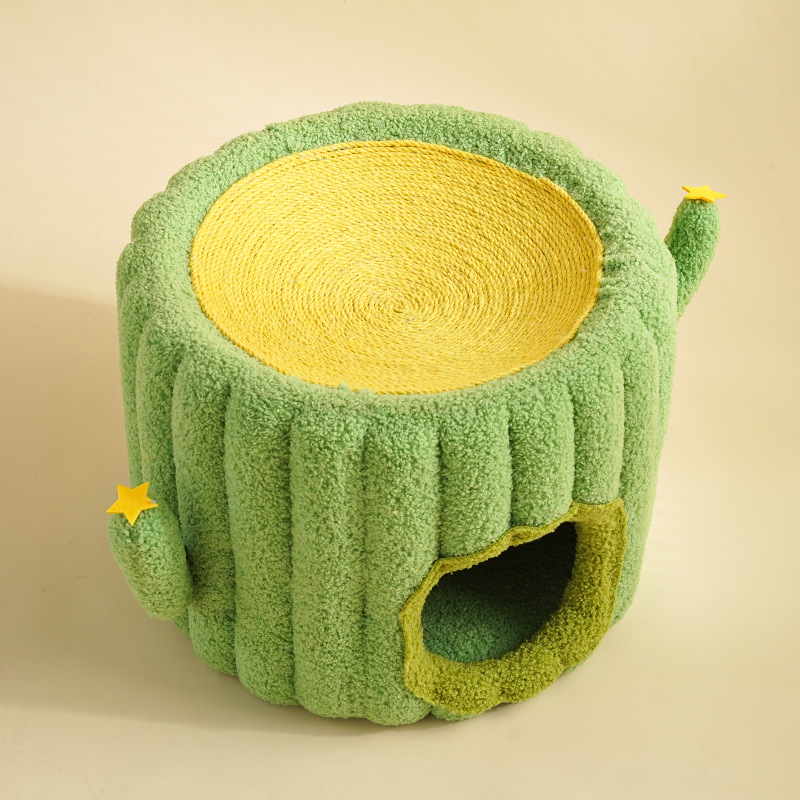 Cat Bed Cactus Sisal Bucket Cat nest