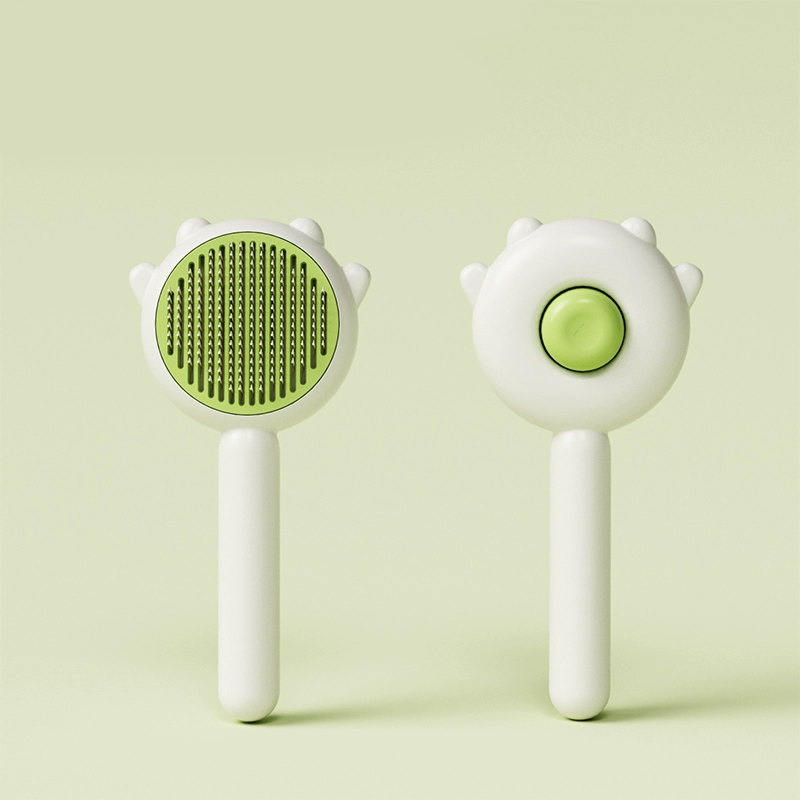 Cat Brush, Efficient and Detachable Hair Cleaner Brush With Release Button