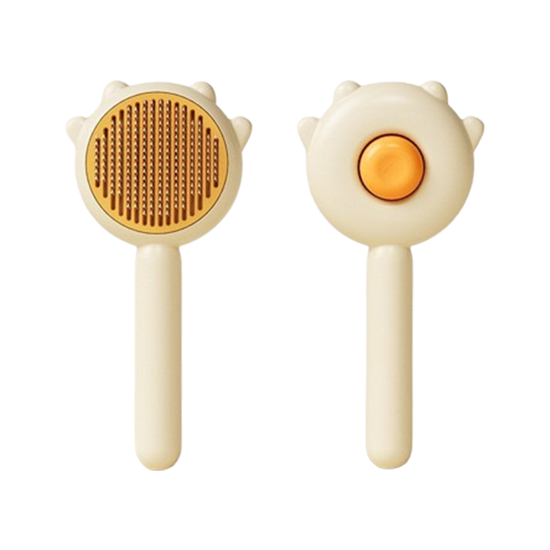 Cat Brush, Efficient and Detachable Hair Cleaner Brush With Release Button