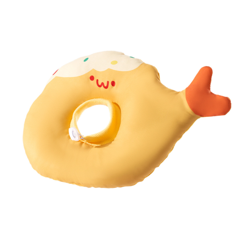 Cat Cone Soft Cat Recovery Collar, Cute Chip Shaped Cat Donut Lightweight - DeeplPet