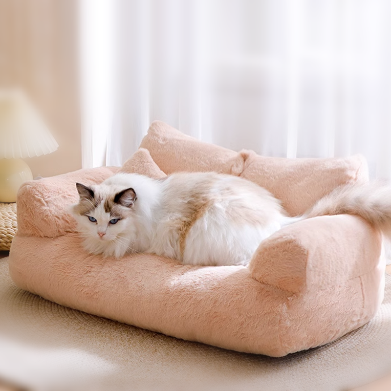 Cat Sofa Bed Removable Washable Pet Sofa 4 Color Couch - DeeplPet