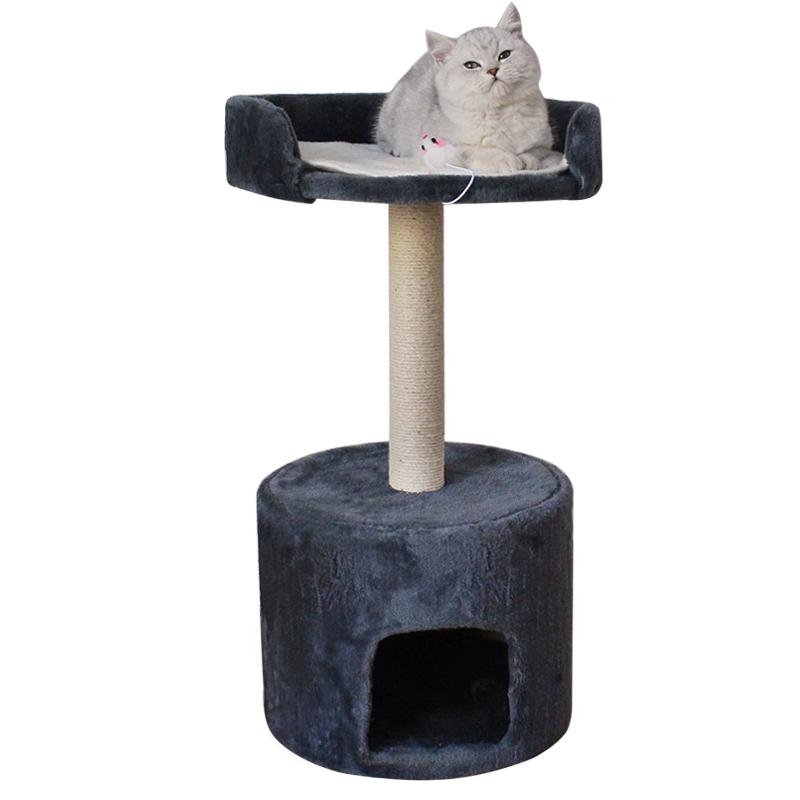Cat Tree Tower, Cat Scratching Post, Cat Gym Kitten Apartment, 3 colour, deluxe house