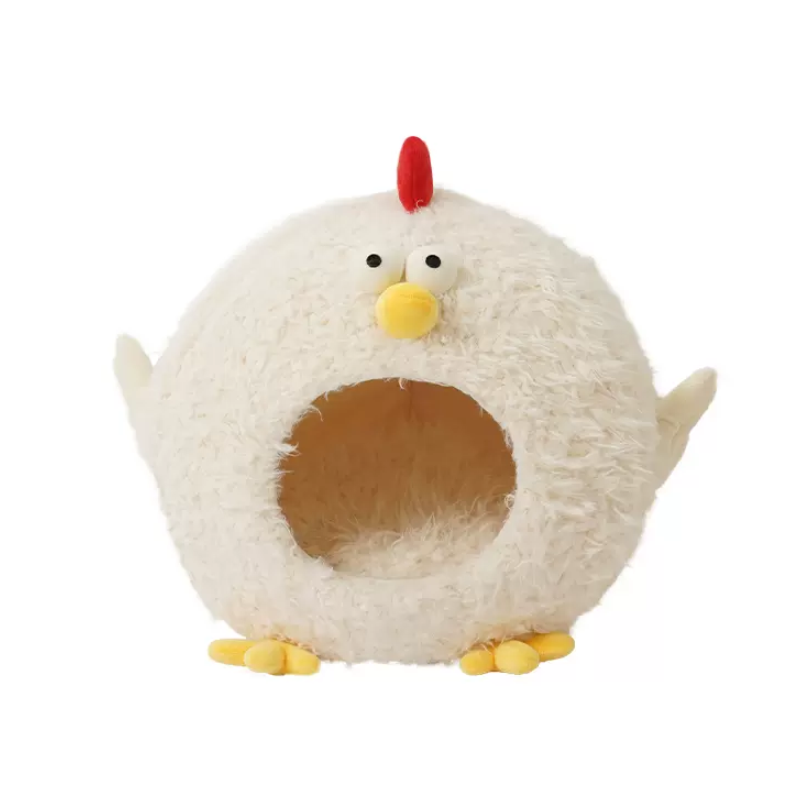 Chick Cluck Cave Cat Bed - DeeplPet
