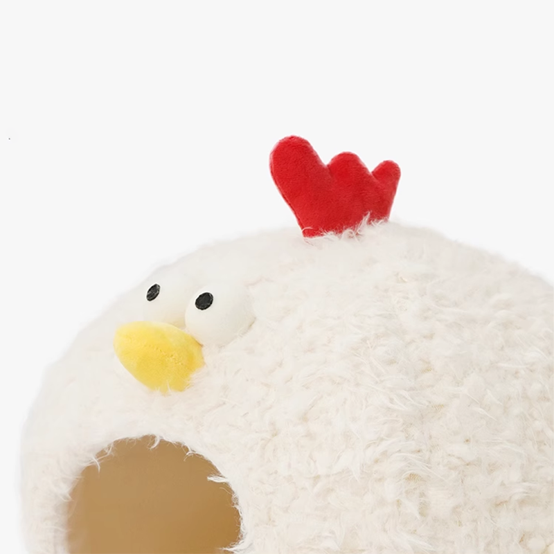 Chick Cluck Cave Cat Bed - DeeplPet