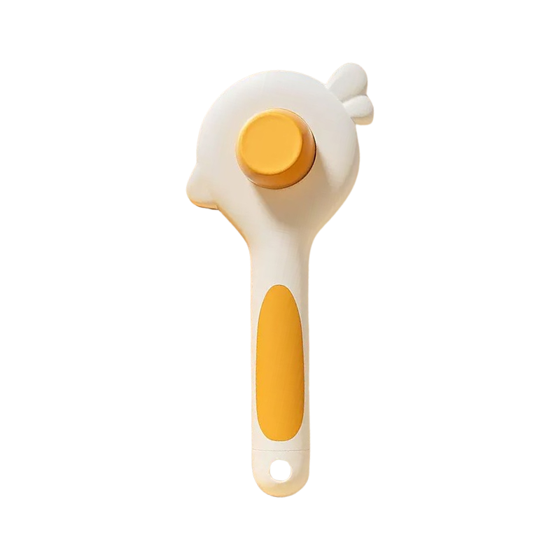 Cat Slicker Comb, Pet Hair Grooming Brush with Release Button