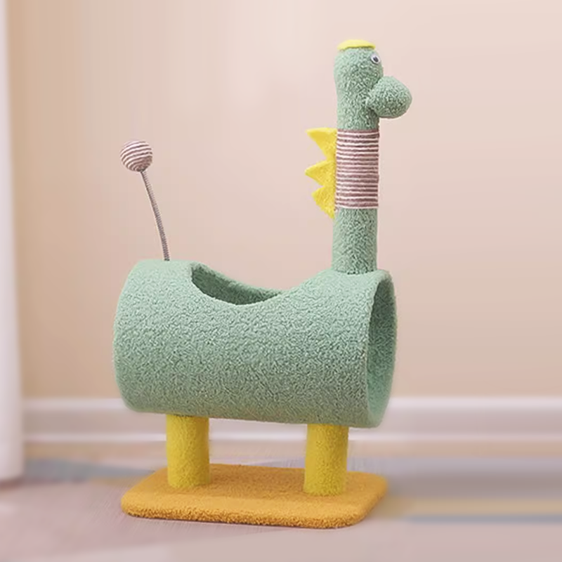 Dinosaur cat tree 4 styles like chick cherry star Cat Tower - DeeplPet