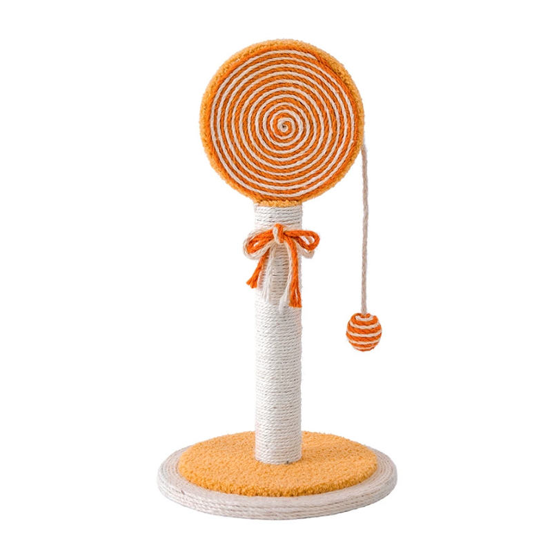 Lollipop Shaped Cat Tree, Cat Scratching Post, Cat Climbing Frame Sisal Claw Grinding