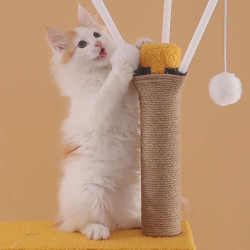 Pet Cat Tree Scratch Multi Level Perch Tree Tower, Comfortable Cat Frame Suitable for Cat