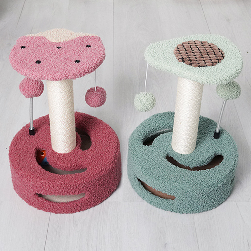 Sunflower Cat Tree Cat Scratching Post Cat Jumping Platform Sisal Cat Tower