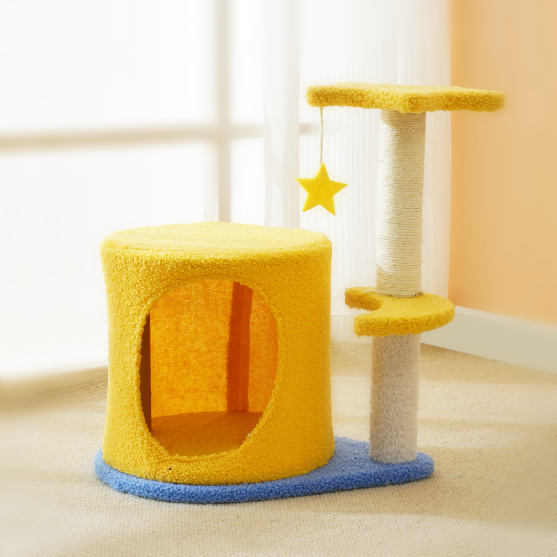 star cat tree cat hole - DeeplPet