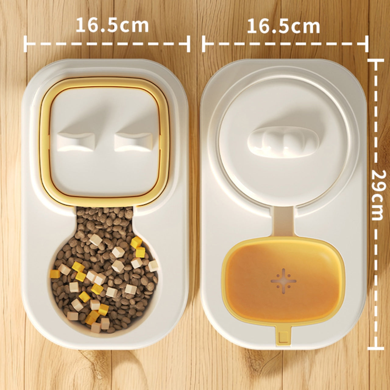 Automatic Cat Water Dispenser - Large Capacity Dog Water Dispenser, Cat Food Container