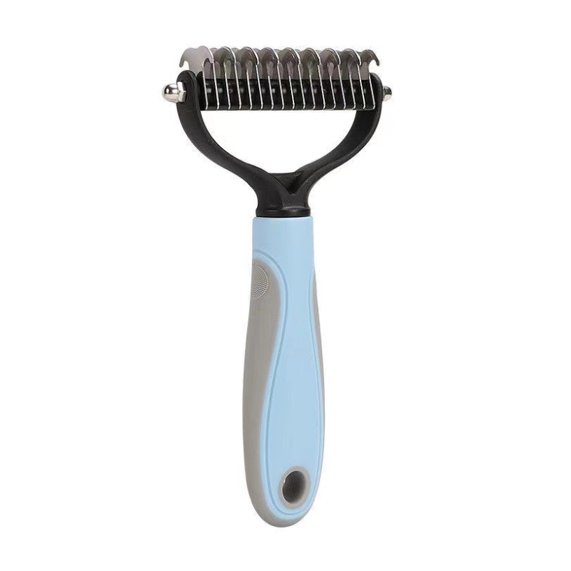 Cat Dematting Deshedding Brush Tool  Safe Double Sided Extra Wide