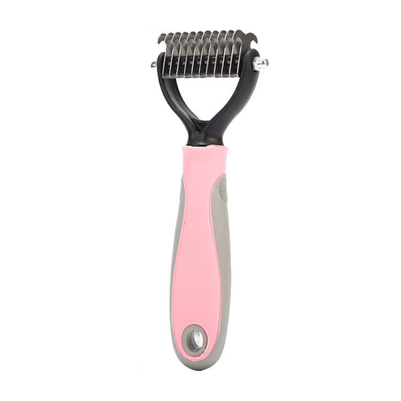 Cat Dematting Deshedding Brush Tool  Safe Double Sided Extra Wide