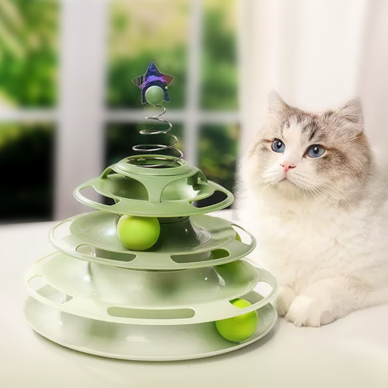 Interactive Insect Cat Spinner Toy fun & interactive cat toy - DeeplPet