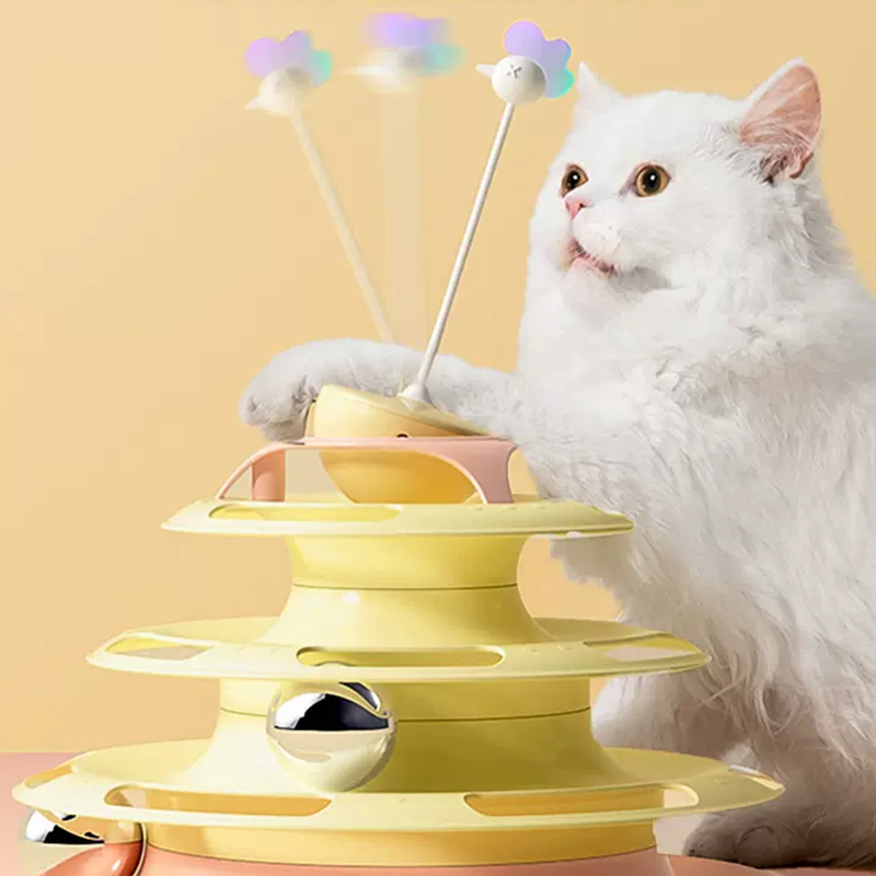Interactive Insect Cat Spinner Toy fun & interactive cat toy - DeeplPet