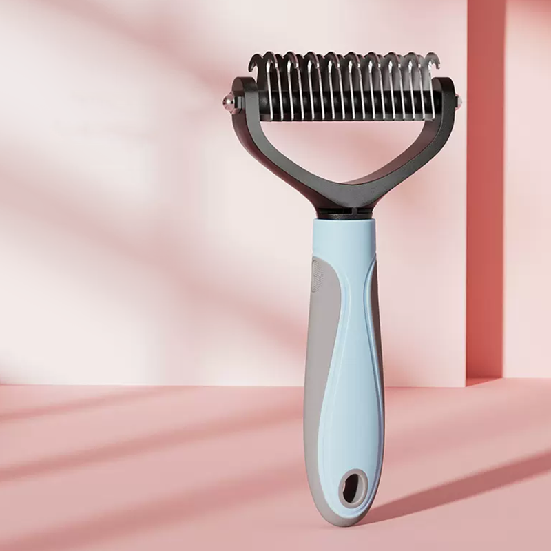 Cat Dematting Deshedding Brush Tool  Safe Double Sided Extra Wide