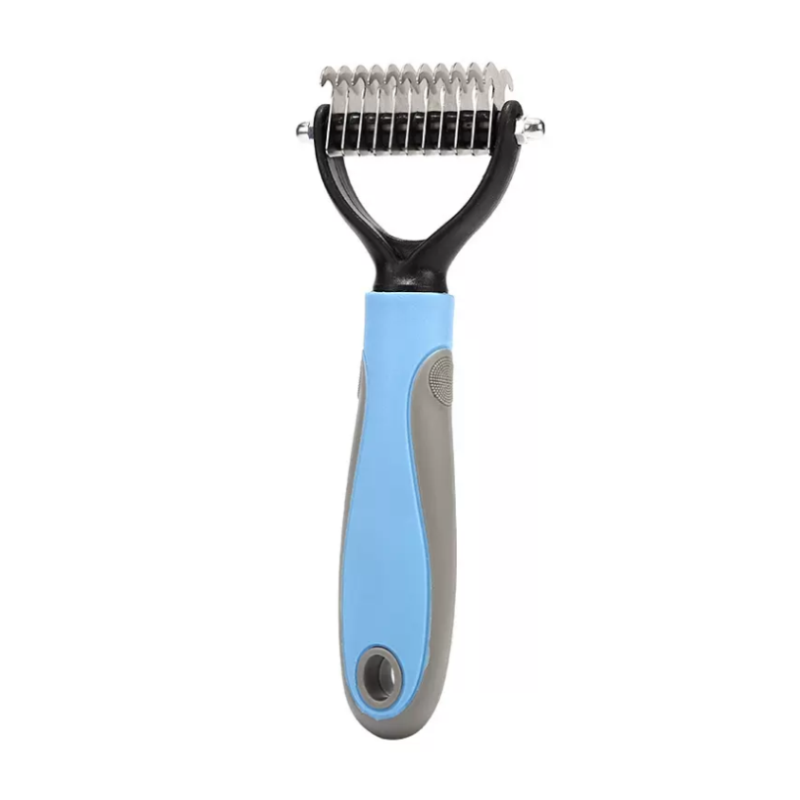 Cat Dematting Deshedding Brush Tool  Safe Double Sided Extra Wide