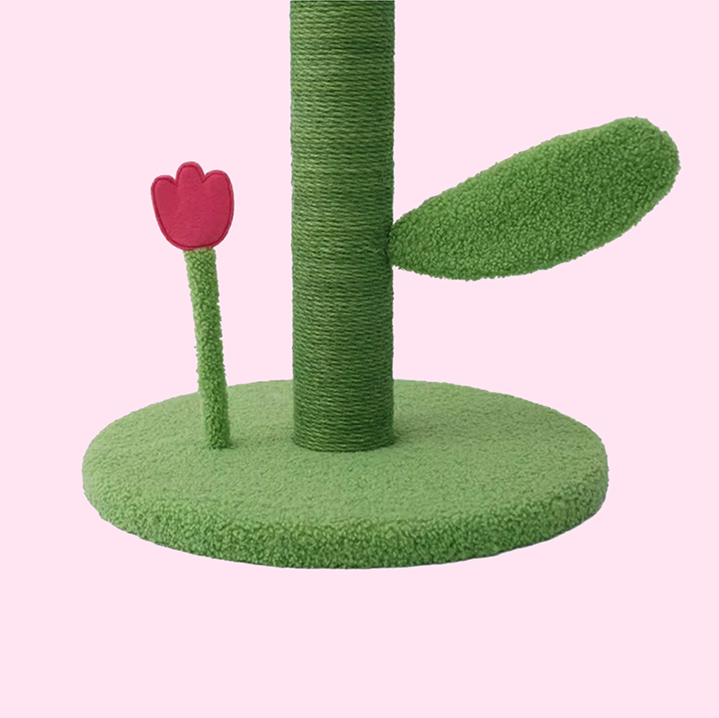 Tulip Cat Scratching Post Cat Tree