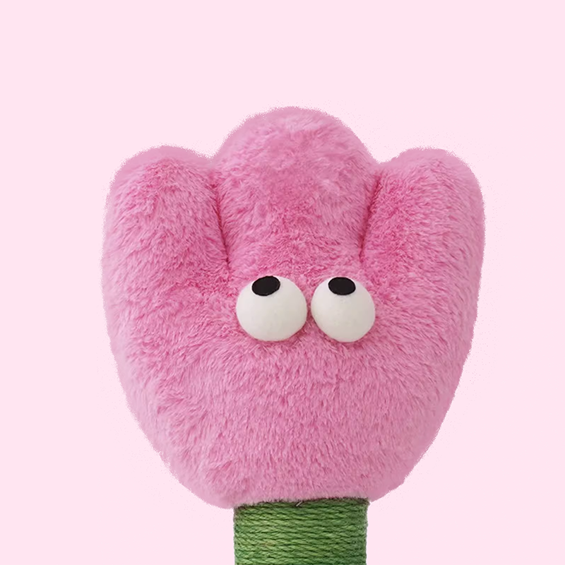 Tulip Cat Scratching Post Cat Tree